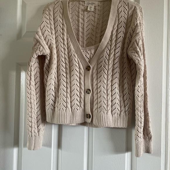 Jessica Simpson Sweaters - 💥JESSICA SIMPSON- 2 Piece Cardigan& Matching Tank Top, Size:M, NWOT